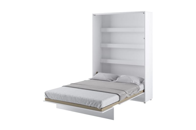 Skapseng 140x200 cm Vertikal Hvit Høyglans - Bed Concept - Skapseng