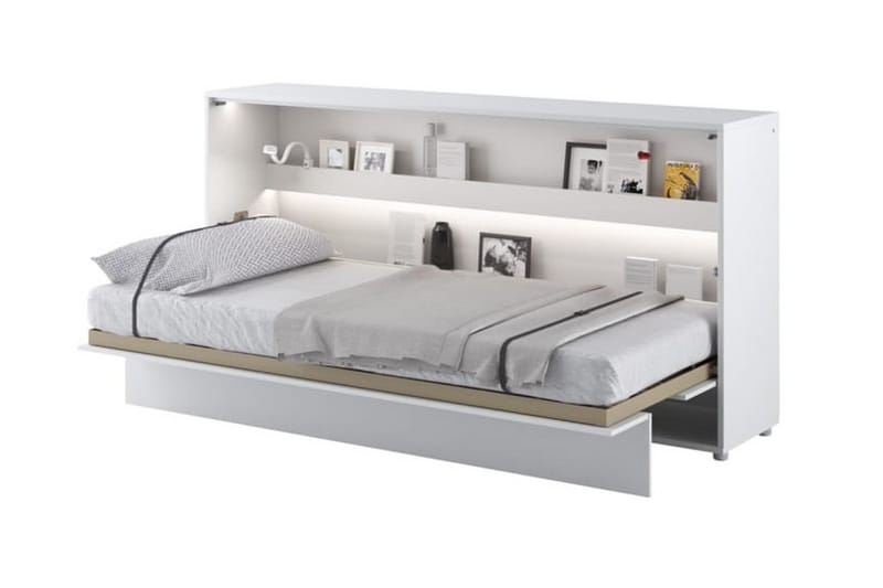 Skapseng 90x200 cm Horisontal Hvit - Bed Concept - Skapseng