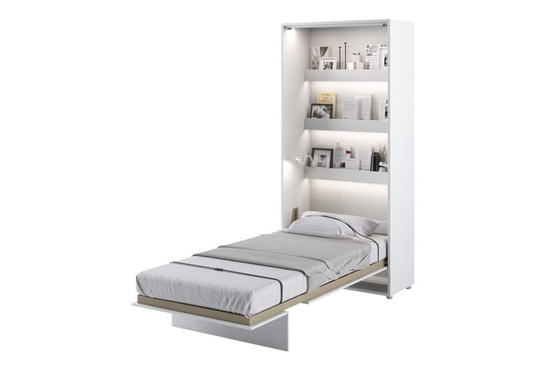 Skapseng 90x200 cm Vertikal Hvit - Bed Concept - Skapseng