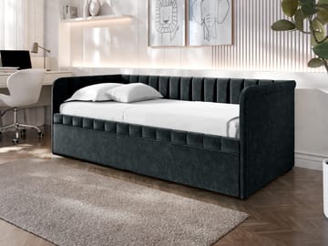 Valek sengramme 90x200 cm - svart - Møbler - Senger - Gjesteseng & ekstraseng - Uttrekkbar seng