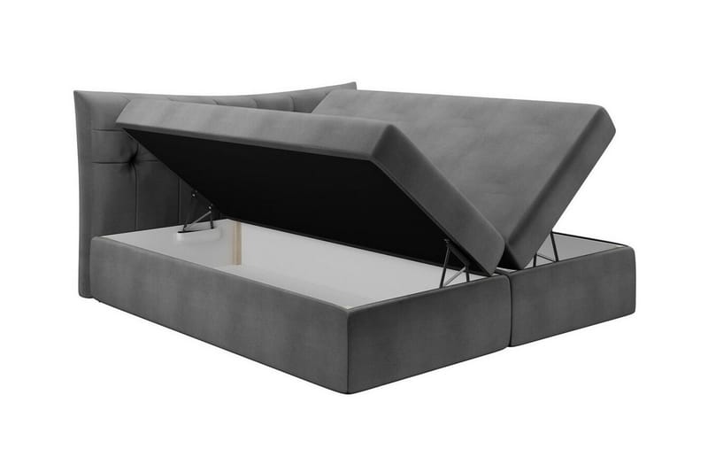 Hayton Sengeramme 120x200 cm - Mørkegrå - Sengeramme & sengestamme
