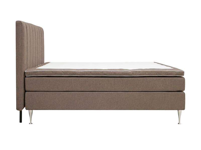 Hilton High komplett sengepakke 160x200 cm - Brun - Møbler - Senger - Kontinentalsenger