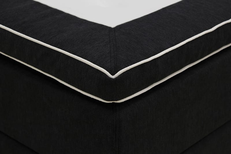 Hilton High Komplett Sengpakke 160x200 cm - Antrasitt - Møbler - Senger - Komplett sengepakke