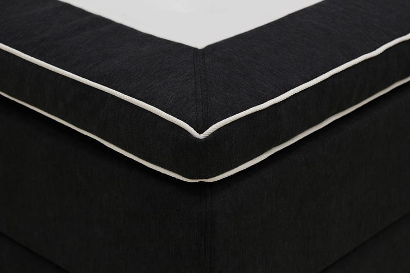 Hilton High Komplett Sengpakke 160x200 cm - Antrasitt - Møbler - Senger - Kontinentalsenger