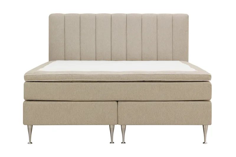 Hilton High Komplett Sengpakke 160x200 cm - Beige - Møbler - Senger - Kontinentalsenger