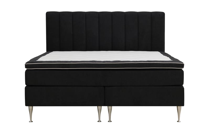 Hilton High Komplett Sengpakke 160x200 cm - Mørkegrå - Møbler - Senger - Kontinentalsenger