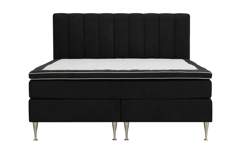 Hilton High Komplett Sengpakke 180x200 cm - Antrasitt - Møbler - Senger - Kontinentalsenger