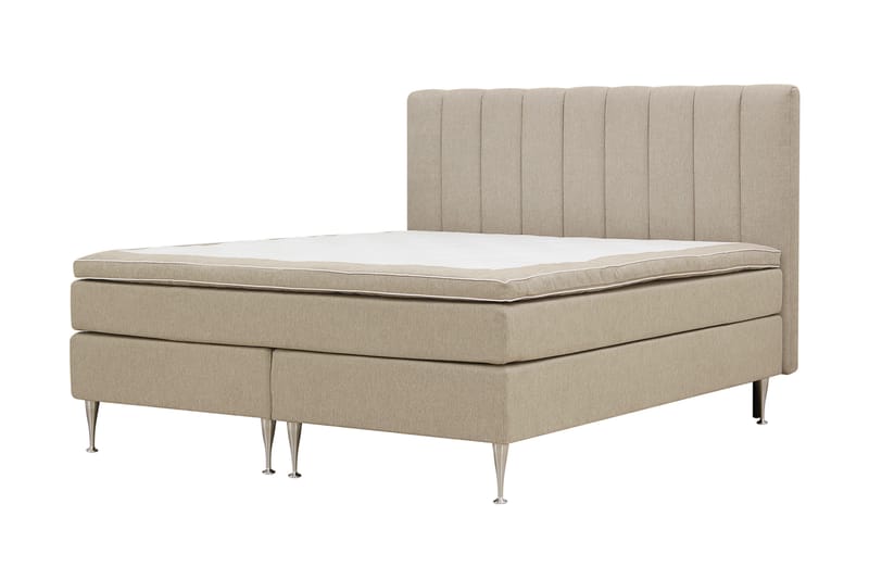 Hilton High Komplett Sengpakke 180x200 cm - Beige - Møbler - Senger - Kontinentalsenger