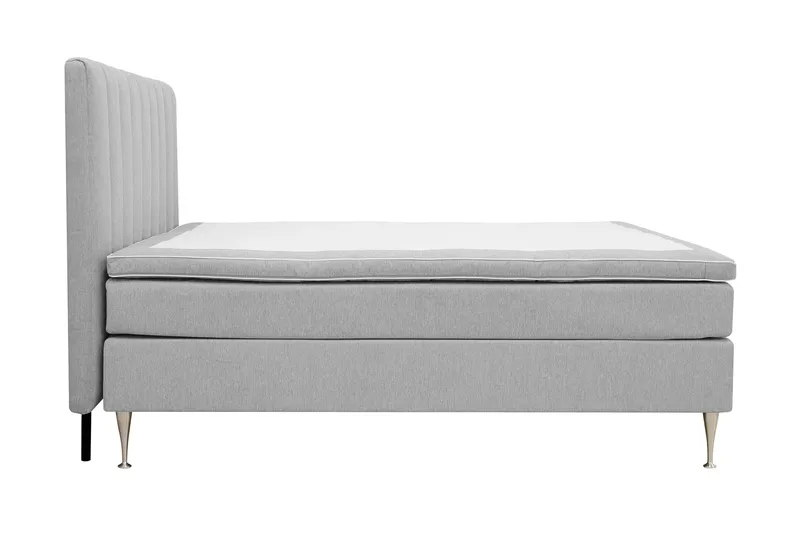 Hilton High Komplett Sengpakke 180x200 cm - Grå - Møbler - Senger - Kontinentalsenger