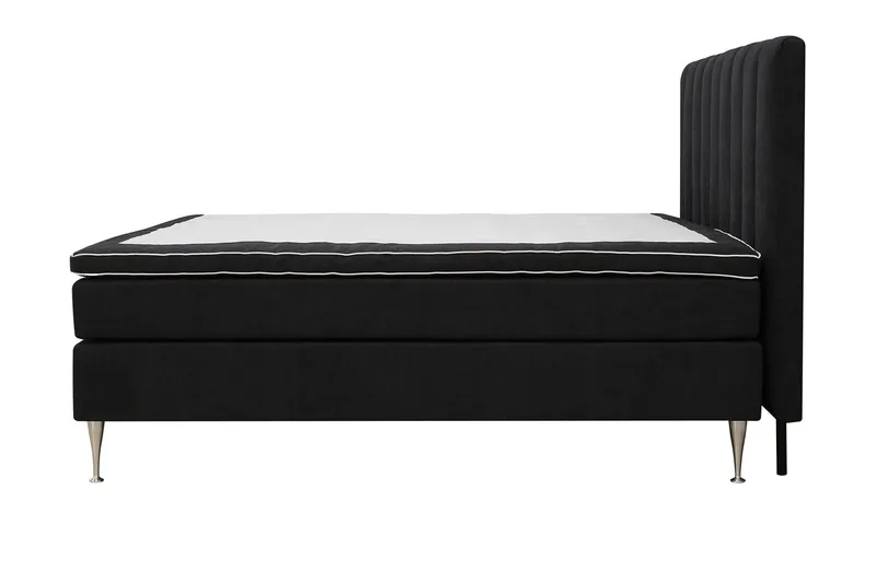 Hilton High Komplett Sengpakke 180x200 cm - Mørkegrå - Møbler - Senger - Kontinentalsenger