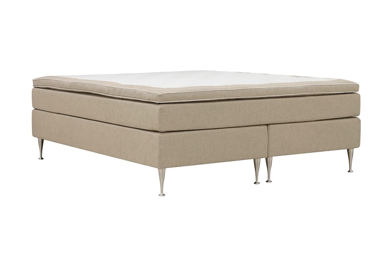 Hilton High Kontinentalseng 160x200 cm - Beige - Møbler - Senger - Kontinentalsenger
