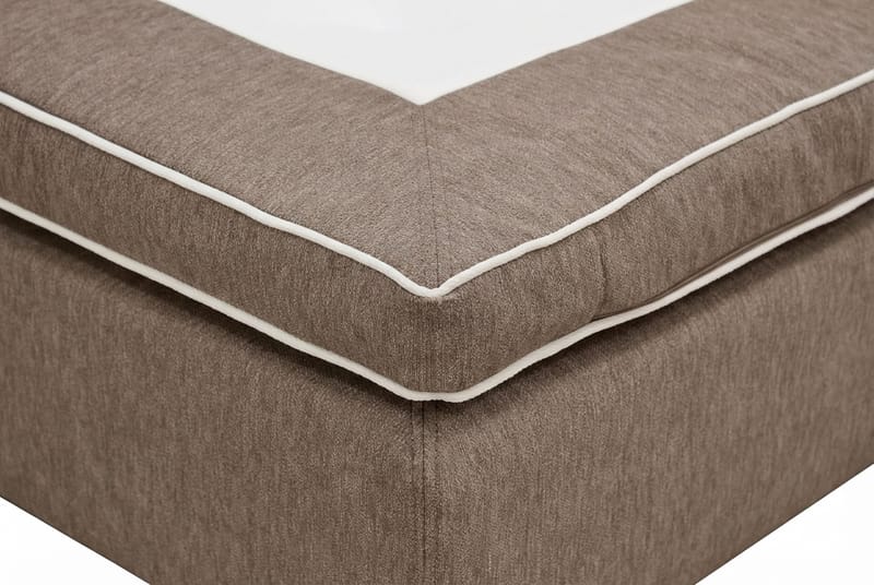 Hilton High kontinentalseng 160x200 cm - Brun - Møbler - Senger - Kontinentalsenger