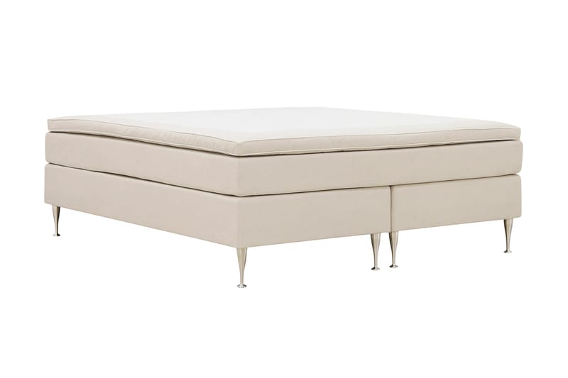 Hilton High Kontinentalseng 180x200 cm - Lys beige - Møbler - Senger - Kontinentalsenger