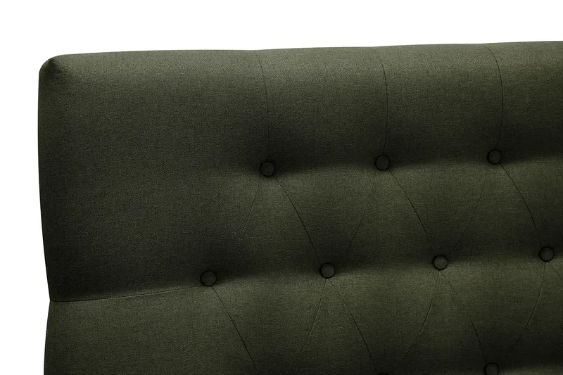 Hilton Komplett Sengpakke 160x200 cm Kontinentalseng med diamant sengegavl - Grön - Møbler - Senger - Kontinentalsenger