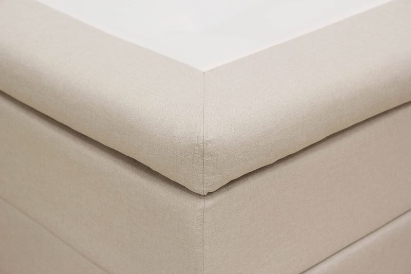 Hilton Komplett Sengpakke 180x200 cm Kontinentalseng med diamant sengegavl - Beige - Møbler - Senger - Komplett sengepakke