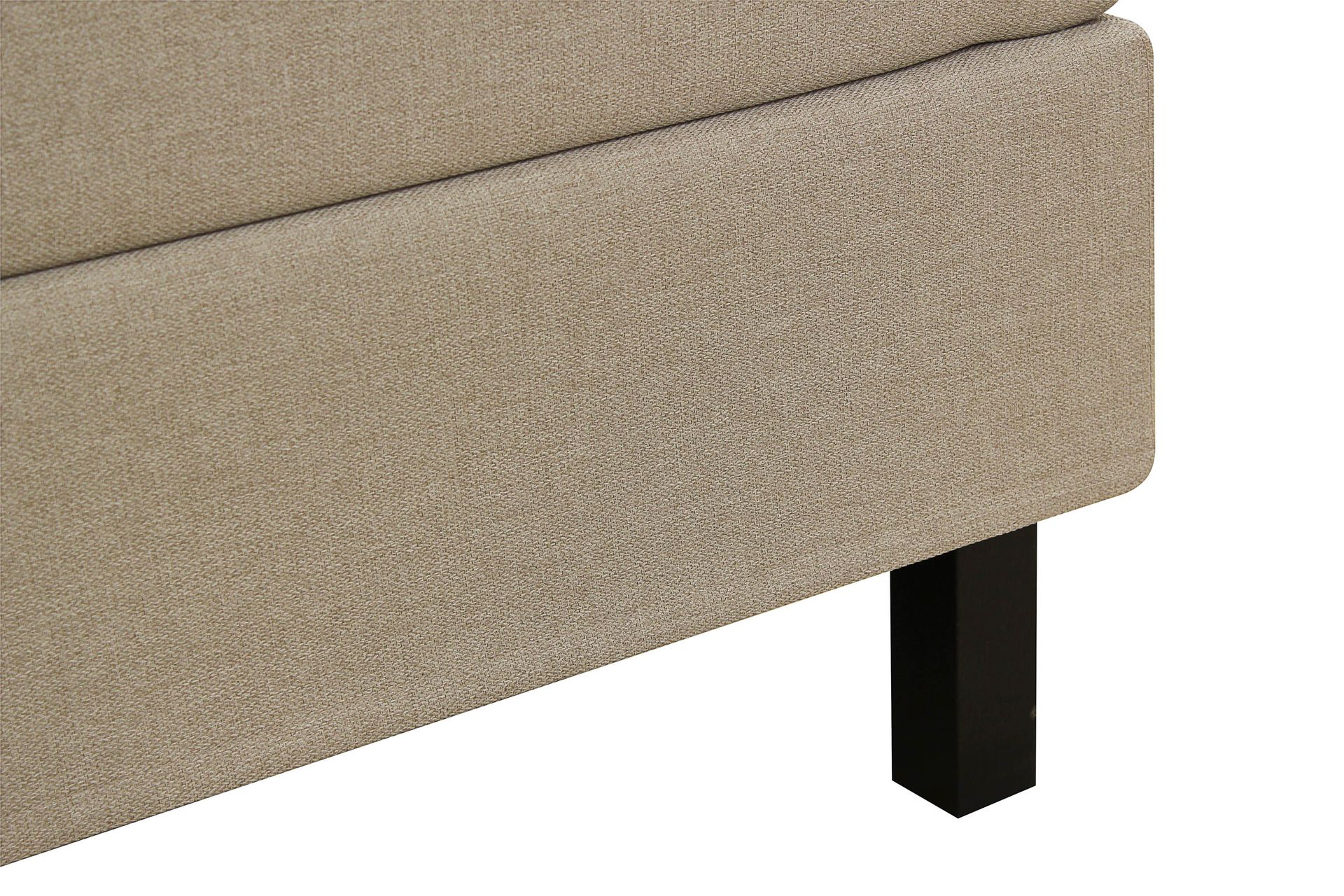 Hilton Komplett Sengpakke 180x200 cm Kontinentalseng med diamant sengegavl - Beige - Møbler - Senger - Komplett sengepakke