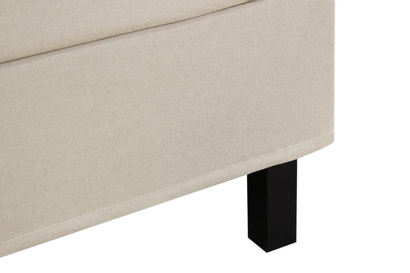 Hilton Komplett Sengpakke 180x200 cm Kontinentalseng med diamant sengegavl - Beige - Møbler - Senger - Komplett sengepakke