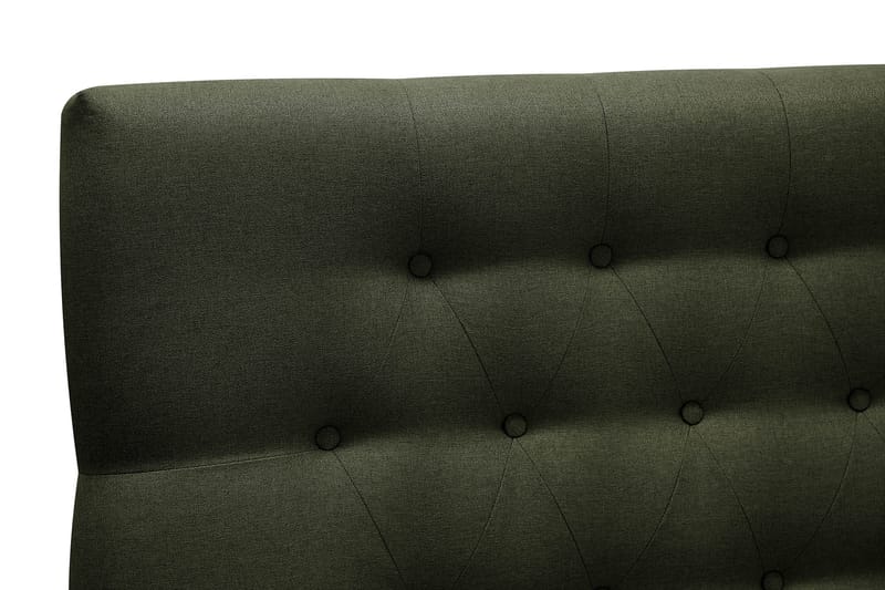 Hilton Komplett Sengpakke 180x200 cm Kontinentalseng med diamant sengegavl - Grön - Møbler - Senger - Komplett sengepakke