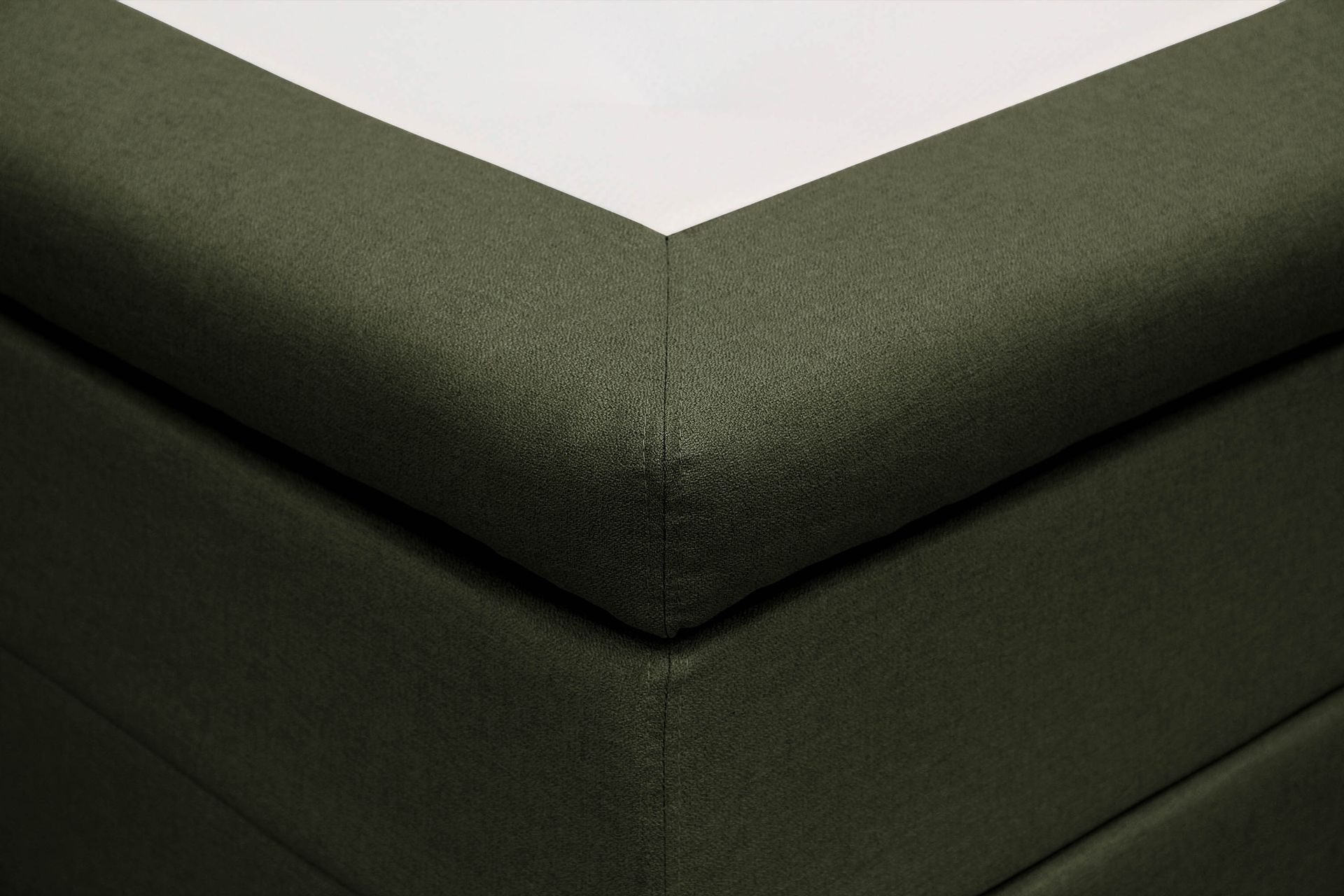 Hilton Komplett Sengpakke 180x200 cm Kontinentalseng med diamant sengegavl - Grön - Møbler - Senger - Komplett sengepakke