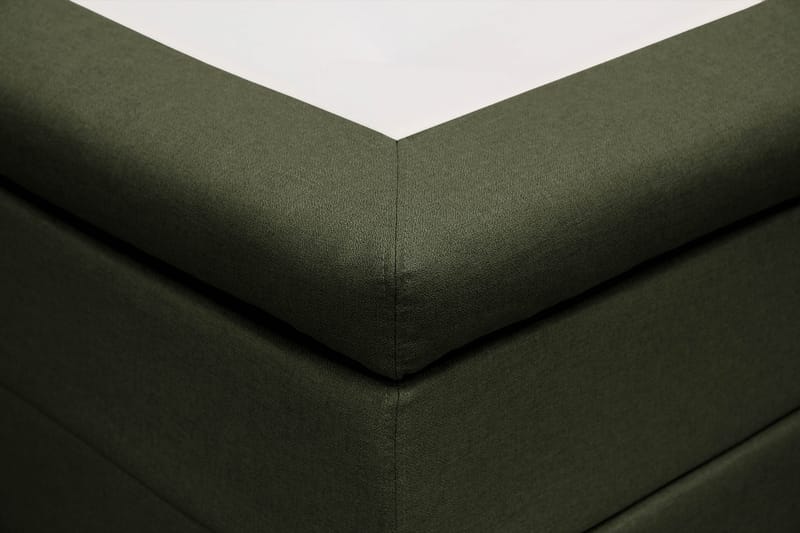 Hilton Komplett Sengpakke 180x200 cm Kontinentalseng med diamant sengegavl - Grön - Møbler - Senger - Komplett sengepakke