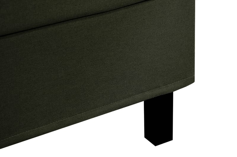 Hilton Komplett Sengpakke 180x200 cm Kontinentalseng med diamant sengegavl - Grön - Møbler - Senger - Komplett sengepakke
