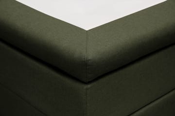 Hilton Komplett Sengpakke 180x200 cm Kontinentalseng med rutet sengegavl - Grön - Møbler - Senger - Komplett sengepakke