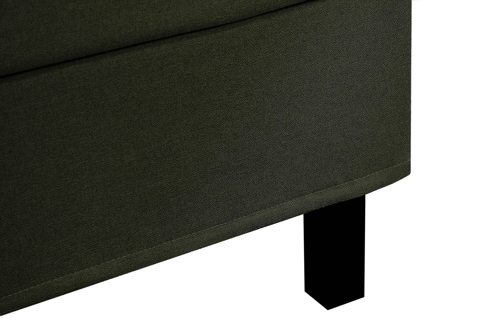 Hilton Komplett Sengpakke 180x200 cm Kontinentalseng med rutet sengegavl - Grön - Møbler - Senger - Komplett sengepakke