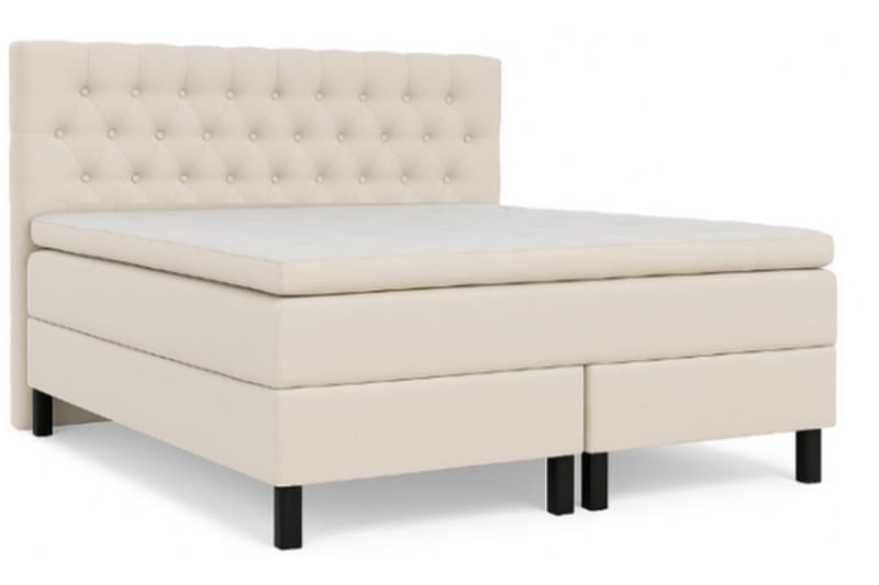 Hilton Kontinentalseng 180x200 cm - Beige - Møbler - Senger - Komplett sengepakke