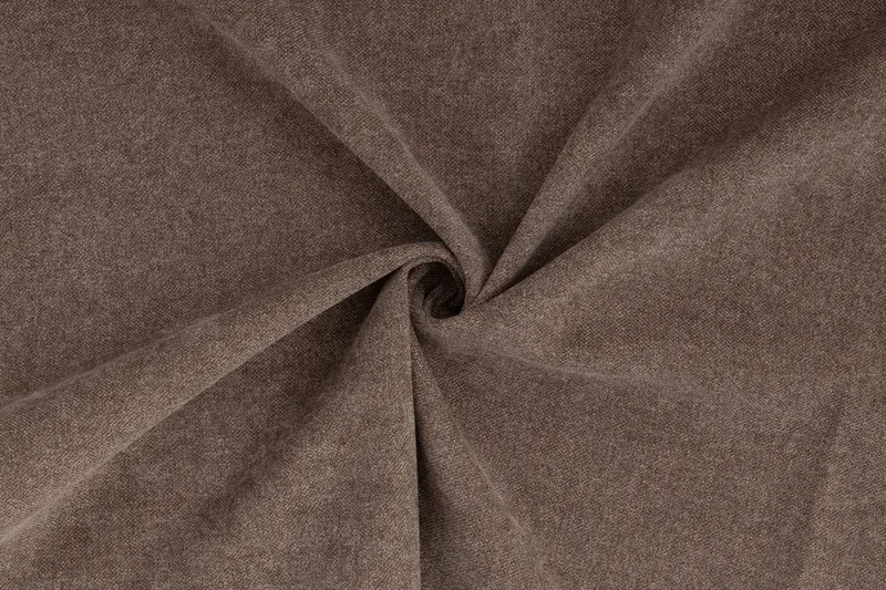 Hilton Lyx Komplett sengepakke 160x200 cm Kontinentalseng med knappet sengegavl i chenille - Mørkebrun - Møbler - Senger - Kontinentalsenger