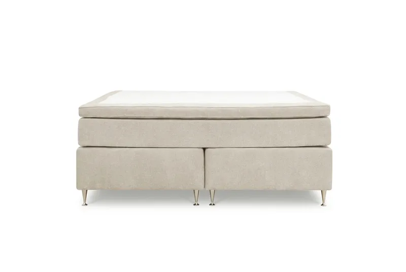Hilton Lyx kontinentalseng 160x200 cm - Beige - Møbler - Senger - Kontinentalsenger