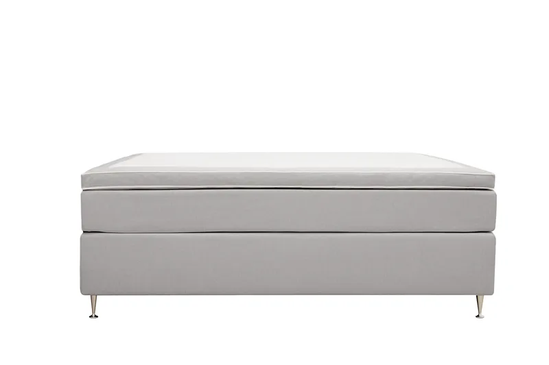 Hilton Lyx Kontinentalseng 160x200 cm - Grå - Møbler - Senger - Kontinentalsenger