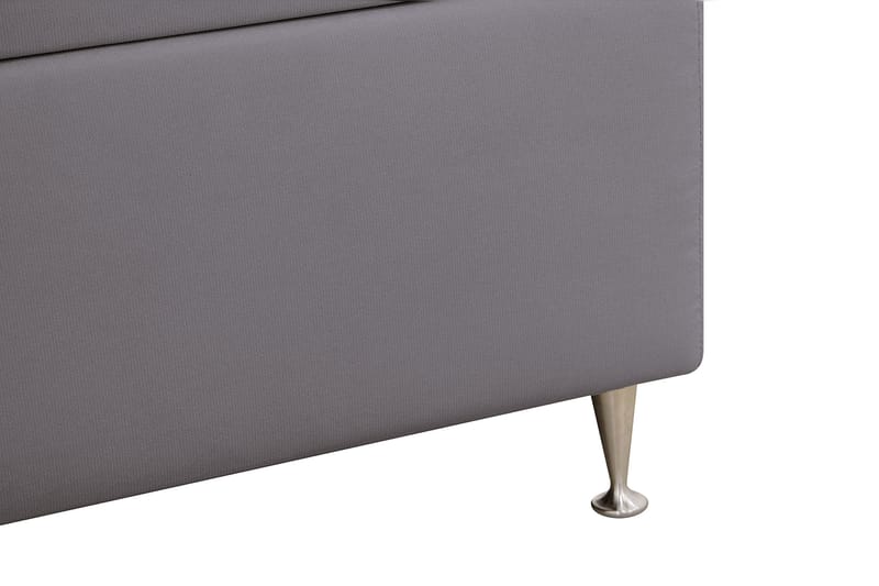 Hilton Lyx Kontinentalseng 160x200 cm - Gr å - Møbler - Senger - Kontinentalsenger