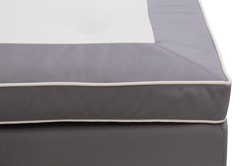Hilton Lyx Kontinentalseng 160x200 cm - Grå - Møbler - Senger - Kontinentalsenger