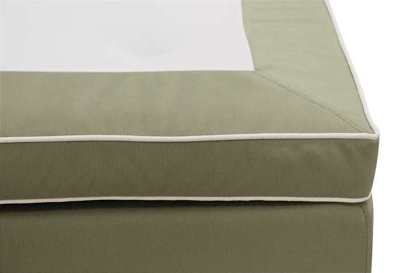 Hilton Lyx Kontinentalseng 160x200 cm - Olive - Møbler - Senger - Kontinentalsenger