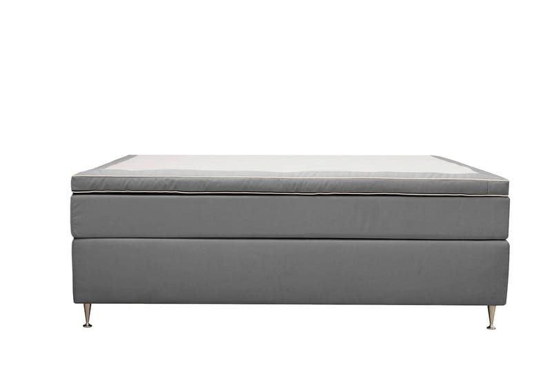 Hilton Lyx Kontinentalseng 180x200 cm - Lysegr å - Møbler - Senger - Kontinentalsenger