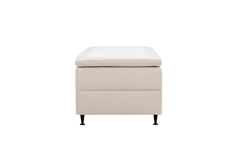 Hilton Plus Kontinentalseng med oppbevaring 90x200 cm - Lys beige - Møbler - Senger - Kontinentalsenger
