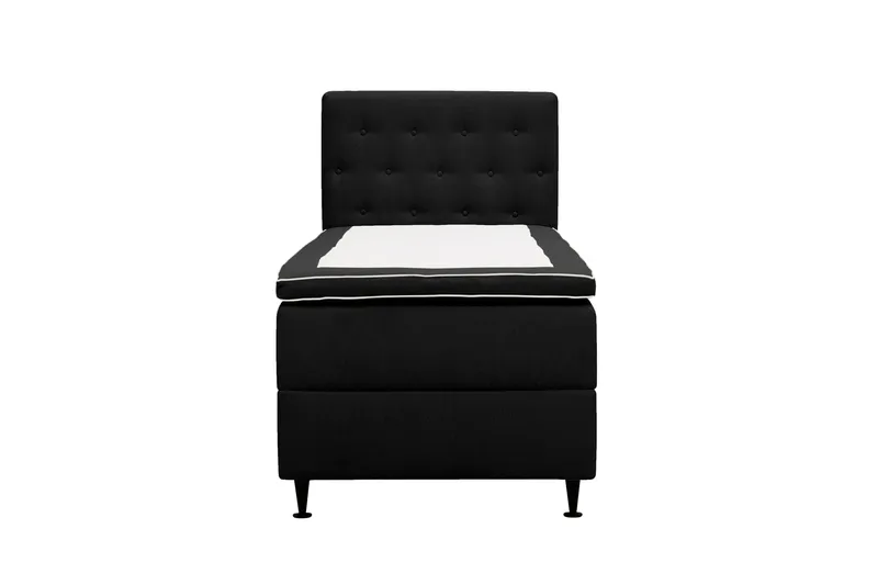 Hilton Plus Komplett sengepakke med oppbevaring 90x200 cm - Antrasitt - Møbler - Senger - Kontinentalsenger