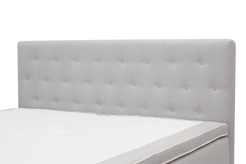 Hilton Plus Komplett sengepakke med oppbevaring 180x200 cm - Grå - Møbler - Senger - Kontinentalsenger