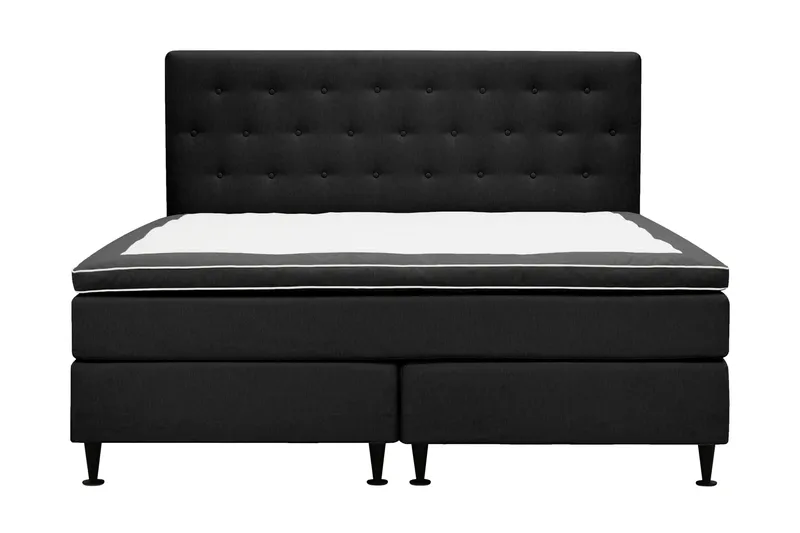 Hilton Plus Komplett Sengepakke 160x200 cm - Antrasitt - Møbler - Senger - Komplett sengepakke