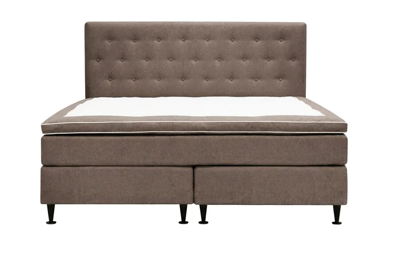 Hilton Plus komplett sengepakke 180x200 cm - Brun - Møbler - Senger - Komplett sengepakke