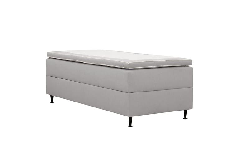 Hilton Plus Kontinentalseng med oppbevaring 90x200 cm - Grå - Møbler - Senger - Kontinentalsenger