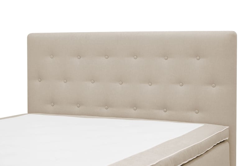 Hilton Plus Komplett sengepakke med oppbevaring 140x200 cm - Beige - Møbler - Senger - Kontinentalsenger