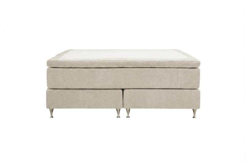 Hilton Premium kontinentalseng 160x200 cm - Beige stoff - Møbler - Senger - Kontinentalsenger