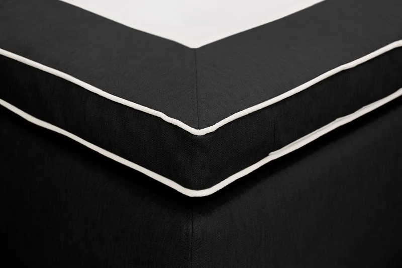 Hilton Plus Komplett sengepakke med oppbevaring 90x200 cm - Antrasitt - Møbler - Senger - Kontinentalsenger