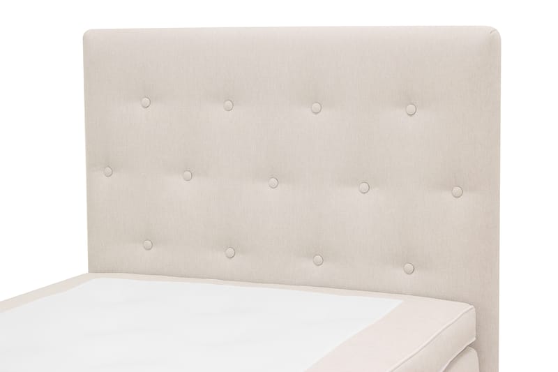 Hilton Plus Komplett sengepakke med oppbevaring 90x200 cm - Lys beige - Møbler - Senger - Kontinentalsenger