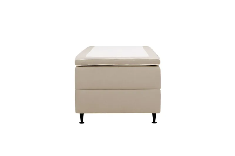 Hilton Plus Kontinentalseng med oppbevaring 90x200 cm - Beige - Møbler - Senger - Kontinentalsenger
