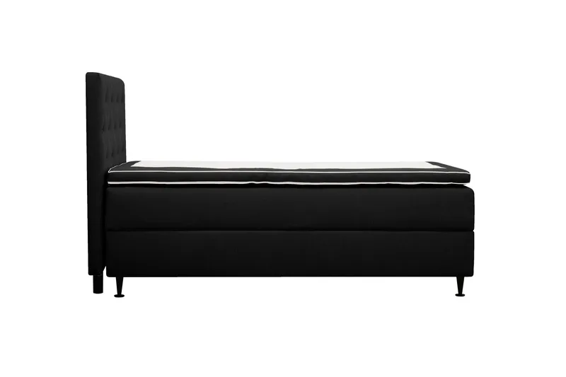 Hilton Plus Komplett sengepakke med oppbevaring 90x200 cm - Antrasitt - Møbler - Senger - Kontinentalsenger