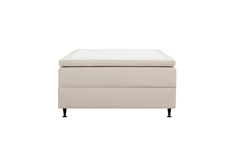 Hilton Plus Kontinentalseng med oppbevaring 120x200 cm, Lys beige