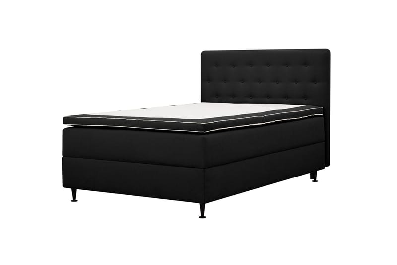 Hilton Plus Komplett sengepakke med oppbevaring 120x200 cm - Antrasitt - Møbler - Senger - Kontinentalsenger