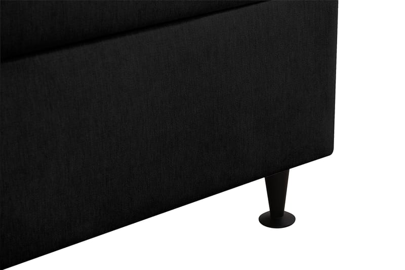 Hilton Plus Komplett sengepakke med oppbevaring 90x200 cm - Antrasitt - Møbler - Senger - Kontinentalsenger